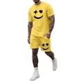 thumbnail image 5 of WILLBEST Pantalones Cortos Deportivos para Hombre, Informales, de Verano, Holgados, Cómodos, Transpirables, para Exteriores, con Camisetas, 5 of 5