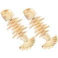 thumbnail image 1 of AURARMLET 1Par Pendientes De Aleación Dorados Fish Bone Para Uso Diario Y Vacaciones, 1 of 7