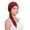 Red, variant on Chemo Caps for Women, Audhol Women india Beading Muslim Stretch Turban Hat Cotton Hair Tail Head Scarf Wrap Cancer Hats for Women Chemo Grey One Size
