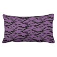 thumbnail image 1 of RYLABLUE Halloween Bats Pillow Covers Cushion Cover Case 20X30 Inches Pillowcases Two Side, 1 of 1