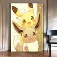 thumbnail image 3 of Figuras de anime de Pokémon Japón Valorant Pikachu Charizard periféricos lienzo decoración de pared impresión carteles de anime pintura regalo para el hogar, 3 of 5
