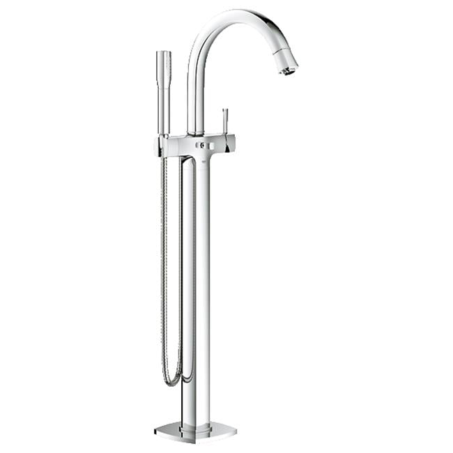 Grohe 23318000 Grandera Floor Mounted Tub Filler With Metal Lever