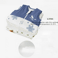 thumbnail image 5 of TELOLY Toddler Sleep Sack, Ergonomic Baby Boy Swaddles, Comfortable Wearable Blanket,Blue Puppy,M, 5 of 6