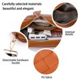 thumbnail image 3 of Monedero tipo bandolera para teléfono móvil: pequeño bolso multifuncional para teléfono móvil, cartera de cuero para teléfono móvil, bolso de mano para mujer, 3 of 5