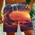 thumbnail image 2 of IROINNID Men's Quick Dry Swim Trunks 9" Swimsuits Mesh Liner Beach Bathing Suits Swimming Board Shorts, 2 of 6