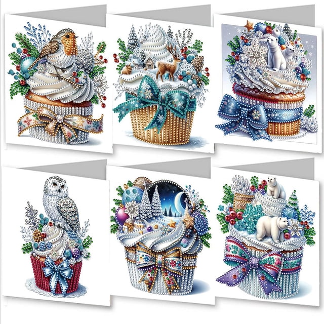 Christmas DIY Greeting Cards Set for Creating Memorable Holiday Moments with Diverse Festive Designs and Easy Instructions