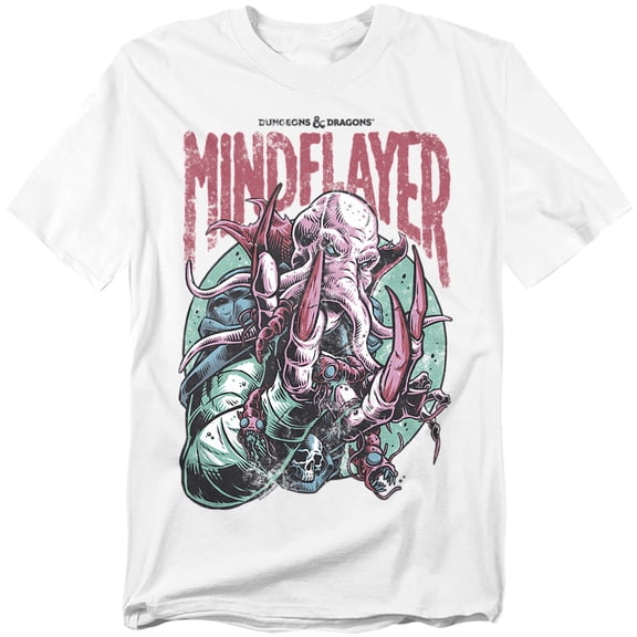 Dungeons Dragons T-Shirt Mindflayer Monster Unisex Graphic Tee For Men & Women
