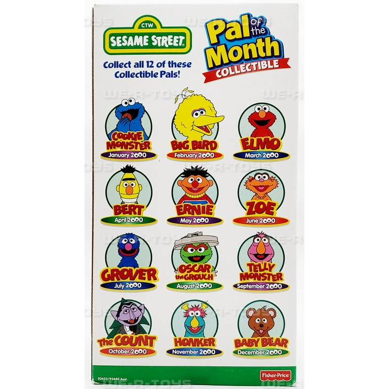 Sesame Street Pal of The Month Collectible March 2000 Elmo Plush