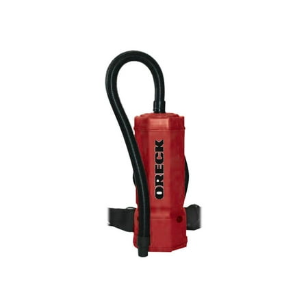 Oreck Commercial Premier OR1006 - Vacuum cleaner - backpack - bag - 1175 W - red