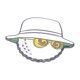 thumbnail image 1 of Clips Para Sombrero De Marcador De Pelota De , Gafas De Posición De Bola De Marcador Extraíbles, Clips Para Sombrero De Pescador, Soporte Para Marcador De Pelota De Para, 1 of 7