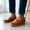 Orange, variant on Women Casual Slip On Flats Loafers, Soft Cushioned Sole Comfort Footwear For Walking Shopping Office Daily Outfits Orange 8.5