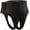 Black/Black 2 Pack, variant on Women's Mid-Waist Seamless Tummy Control Thong Shapewear Panties Girdle Underwear