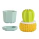 thumbnail image 5 of Juego de cepillos para fregar platos, cepillo para ollas, práctico cepillo decorativo para limpieza de cocina amarillo, 5 of 9