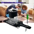 thumbnail image 4 of Enrutador de madera, fresado eléctrico, grabado, brocas de enrutador de madera, muescas de corte, herramienta compacta con localizador Zulema Ranurado para carpintería, 4 of 8