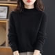 thumbnail image 4 of Suéter de cachemira de lana para otoño e invierno 2024, suéter de punto para mujer, jersey de cuello alto de manga larga, jersey cálido para otoño e invierno, 4 of 4