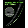 thumbnail image 3 of BLUEWING Filet Knife 1pc Stainless-Steel Blade Boning knife with Non-Slip Handles and Protective Sheath, Size 8in, Green, 3 of 7