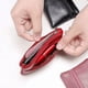 thumbnail image 4 of Monedero de moda para mujer, mini bolso de mano de cuero suave, billetera pequeña, llavero, billetera corta, bolso con cremallera, monedero, tarjetero, 4 of 5