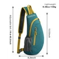 thumbnail image 4 of G4Free Sling Bags Men and Women Shoulder Backpack Small Crossbody Chest Sling Backpack, 4 of 8