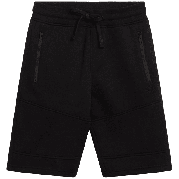 AKADEMIKS Men's Shorts - Casual Fleece Moto Shorts with Zipper Pockets ...