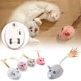 thumbnail image 3 of Juguete interactivo para gatos con forma de ratón corredor, eléctrico y en movimiento, L4O2, 3 of 8