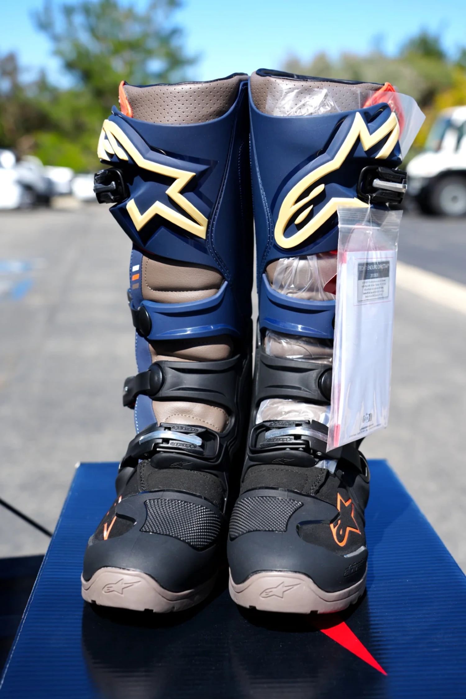 Youth Tech Boots 7s Alpinestars Kids MX Boots Tech S White/Black