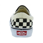 Vans U Classic Slip-On Unisex Shoes Size 5.5, Color: Black/White Checkerboard/White