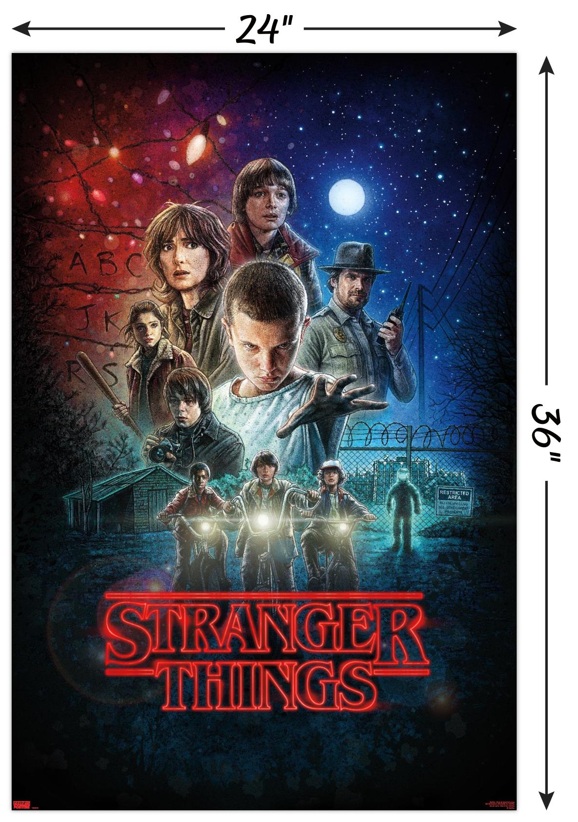 24X36 Netflix Stranger Things - One Sheet Wall Poster, 24" x 36"