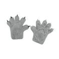 thumbnail image 4 of menolana Cat Claw Gloves Dress up Kitten Paw Gloves for Party Nightclub Carnival Gray, 4 of 8