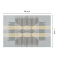 thumbnail image 4 of Unique Bargains 6 Packs Print Placemats for Dining Table Decor Gray, 4 of 7