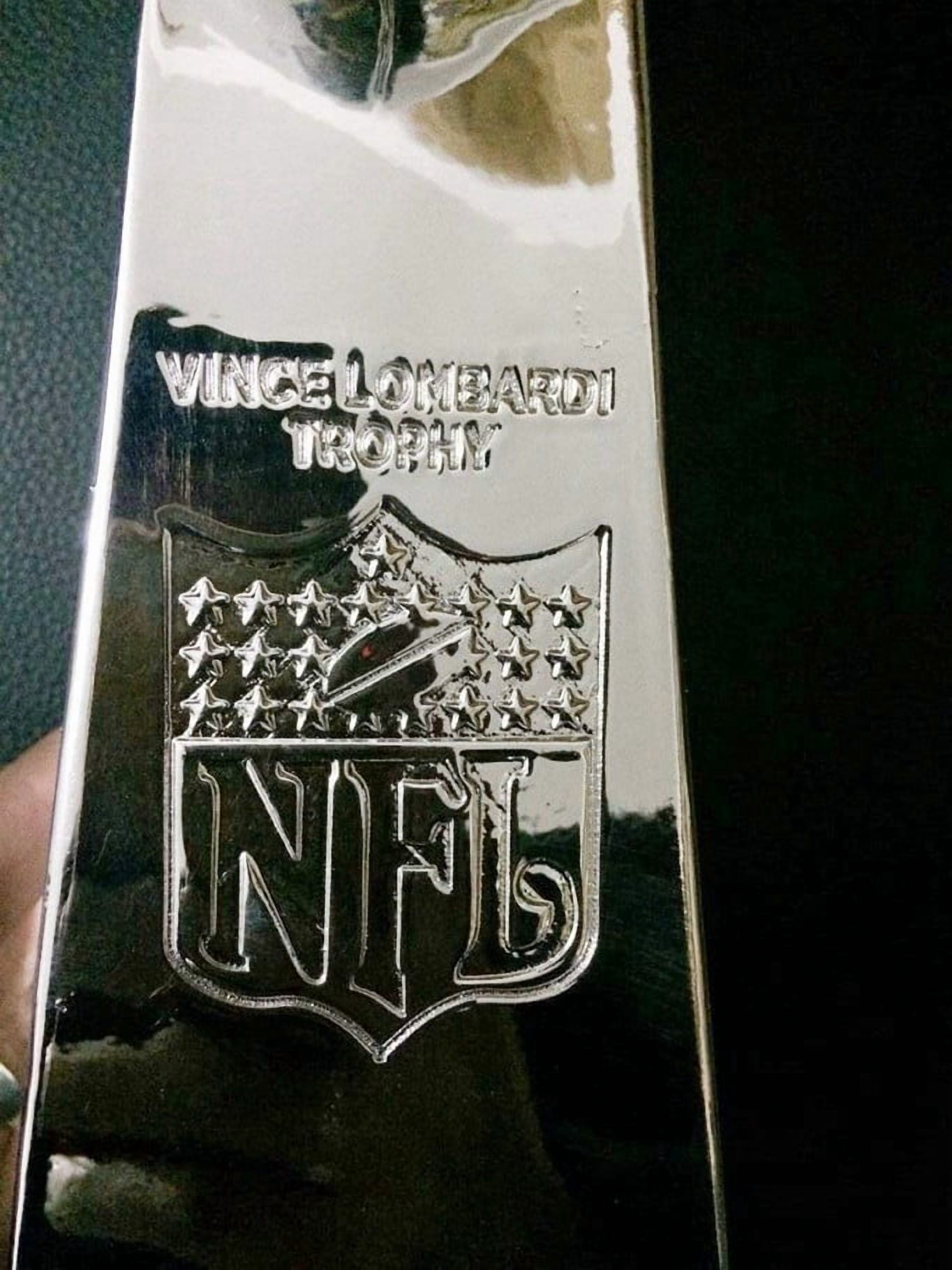 1:1 Full Size 52CM(20.5 Inches) SUPER BOWL Football Trophy with Weight of 8 Pounds. It is Best Replica of The American Most cheerished Football Trophy.