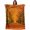 Orange, variant on Autumn Trees Blanket Soft Cozy Warm Throw Blanket for Couch, Plush Fuzzy Flannel Blankets for Sofa, Fall Golden Leaves Forest Rustic Path Bed Blankets Lightweight Gifts for Women, 30"x40"