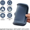 thumbnail image 4 of Couvercles de Remplacement pour Pyrex 7210-PC 3 Tasses Rectangle, Couvercle de Rangement en Silicone pour Bol en Verre Lot de 4 avec Marque de Date, 4 of 7