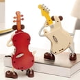 thumbnail image 3 of Music Boxes for Girls,Girls Jewelry Box,MusicBoxes,Automatic Swing Guitar Violin Music Box,Desktop Decorative Ornament,B, 3 of 5