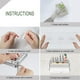 thumbnail image 4 of Toallero de papel adhesivo de acero inoxidable con estante - Sin taladrar, capacidad de 15 libras, para almacenamiento en cocina/baño, 4 of 8