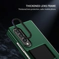 thumbnail image 5 of Nalacover for Samsung Galaxy Z Fold 3 5G, Folding of Three-Dimensional Support Kickstand Hard PC Back Shockproof Bumper Protective Luxury Silicone Phone Cover For Samsung Galaxy Z Fold 3 5G, Darkgreen, 5 of 10