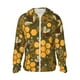 thumbnail image 1 of Fotbe Bees and Honeycombs Chaqueta con Protección Solar UPF 50+ para Hombre y Mujer, Camisa con Capucha y Bolsillos-3X-Large, 1 of 7