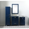 thumbnail image 6 of Elegant Kitchen and Bath 18 Inch Wide Bathroom Storage Freedstanding Cabinet In Blue, 6 of 14
