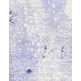 thumbnail image 1 of Ahgly Company Machine Washable Indoor Rectangle Abstract Blue Angel Blue Area Rugs, 2' x 3', 1 of 7
