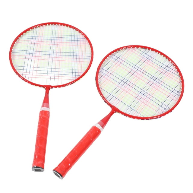 Children Badminton Racket Set with Soft Grip, High Elasticity and T Type Reinforced Joint, for Portable Kids Play, for Balance and Fitness