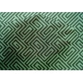 thumbnail image 4 of oneOone Cotton Silk Fabric Greek Key Geometric Print Fabric By The Yard 42 Inches Wide, 4 of 5