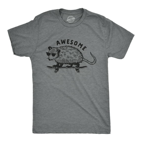 Mens Awesome Possum T shirt Funny Cool 90s Retro Animal Lover Graphic Tee Graphic Tees