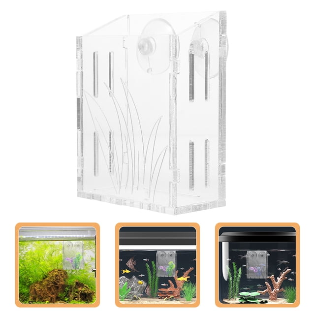 IFANLANDOR Clear Aquatic Plant Pots 3Pcs For Fish Tank Underwater Landscaping