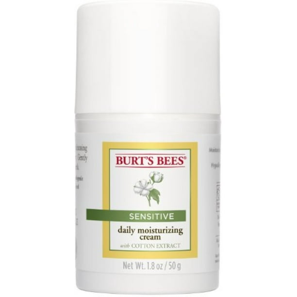 Burt's Bees Sensitive Daily Moisturizing Cream 1.8 oz (Pack of 3