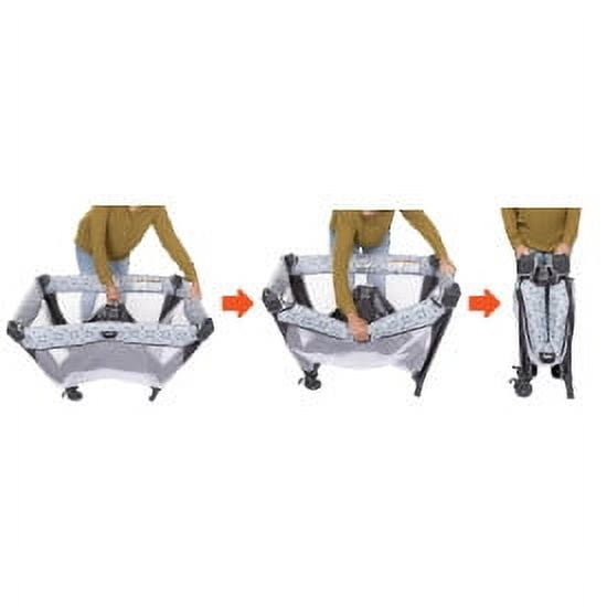 Baby Trend Nursery Den Playard with Rocking Snooze Pod and
