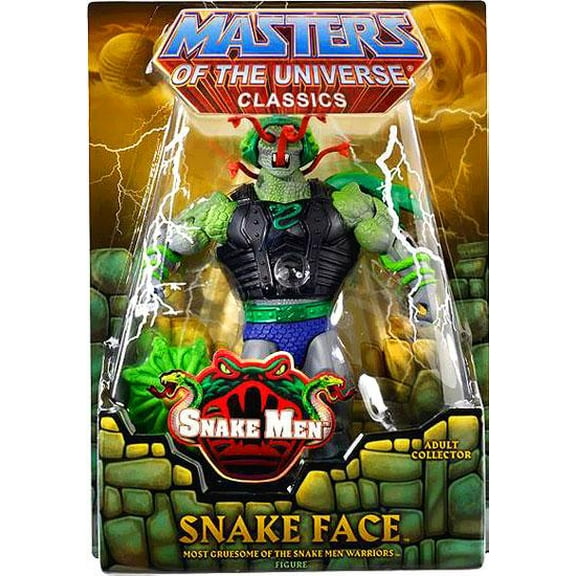 Masters of the Universe Classics Snake Men Snake Face Exclusive Action Figure