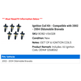 thumbnail image 2 of Ignition Coil Kit - Compatible with 2002 - 2004 Oldsmobile Bravada 2003, 2 of 2