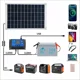 thumbnail image 2 of 2 Paneles Solar 40w Con Controlador De Carga Kit Solar, 2 of 8