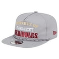 thumbnail image 3 of Men's New Era Gray Florida State Seminoles Golfer Vintage Adjustable Hat, 3 of 6