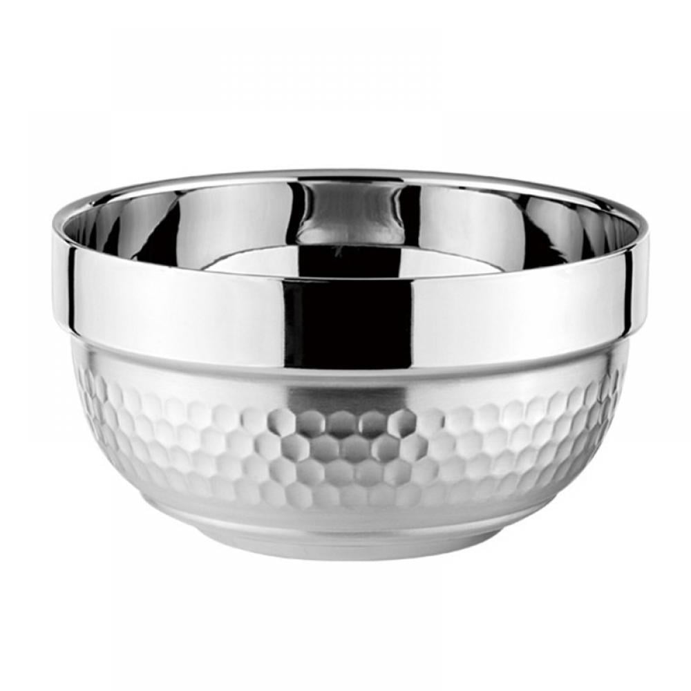 Stainless Steel Bowl Set Double-walled Insulated Metal Snack Bowls 