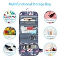 thumbnail image 6 of Fintie Portable Toiletry Cosmetic Travel Bag, Large Water Resistant Hanging Makeup Organizer Storage Pouch Case for Women Girls, 6 of 9
